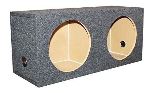 2) Kicker 43C154 1000 Watt 15" Subwoofers + Sealed Box Enclosure + Amp + Wiring