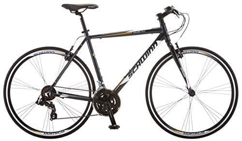 Schwinn Volare 1200 Road Bike, 700c/28 inch wheel size, Grey Gray, fitness bicycle, 53cm/Medium Frame Size
