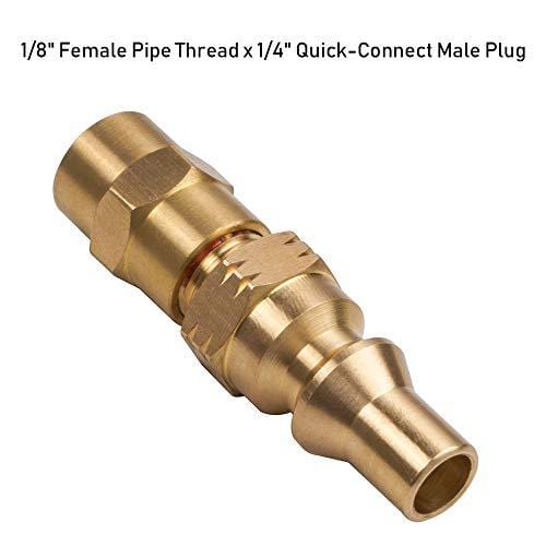 SHINESTAR Propane Quick Connect/Disconnect Conversion Kit for Weber Q 100, 1000, 200, 2000, 1200 and 2200 Portable Gas Grill