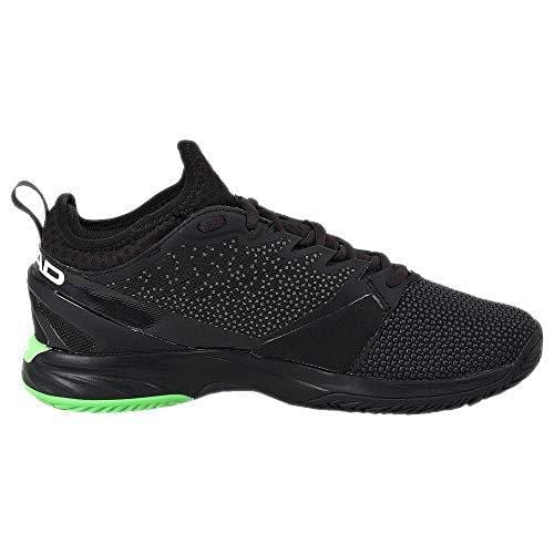 HEAD Men's Sprint SF Tennis Shoes (Black/Green) (9.5)