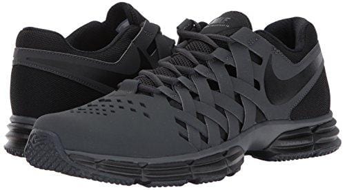 Nike Men's Lunar Fingertrap Cross Trainer, Anthracite/Black, 11.0 Regular US