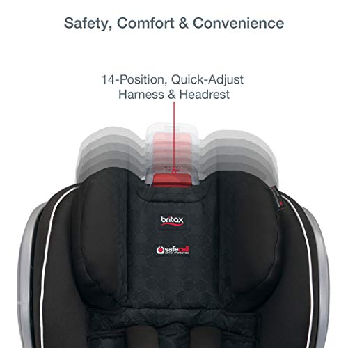 Britax Advocate ClickTight Convertible Car Seat - 3 Layer Impact Protection - Rear and Forward Facing - 5 to 65 Pounds, Mosaic