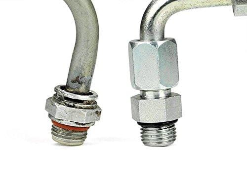 Sinister Diesel Turbo Coolant Feed Line for 2011-2016 Ford Powerstroke 6.7L