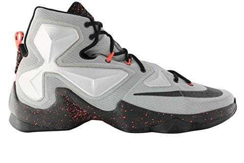 Nike Men's Lebron XIII Mid Basketball Shoes (Size 14) Gray/Black