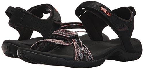 Teva Women's W Verra Sport Sandal, surf Black/Multi, 9 M US