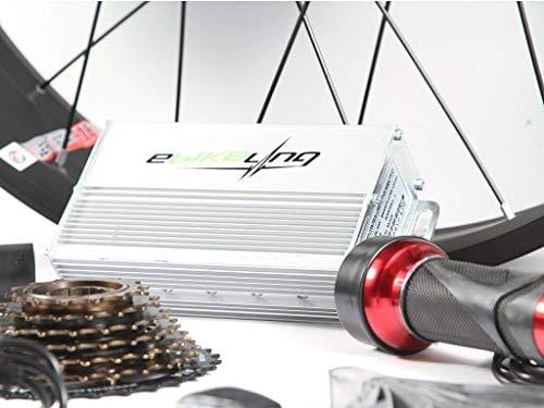 EBIKELING 48V 1200W 700C Direct Drive Front Or Rear Electric Bicycle Conversion Kit (Rear/LED/Twist)