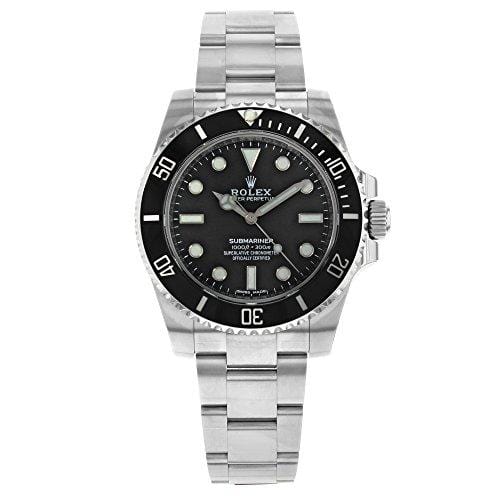 Rolex Submariner Black Dial Stainless Steel Automatic Mens Watch 114060