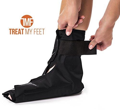 Foot & Ankle Pain Relief Hot/Cold Gel Wrap - Effectively Relieve Foot and Ankle Aches & Pains Using Compression Gel Ankle Ice Pack Wrap - Heated or Cooled, Targets All Areas of Ankle & Foot
