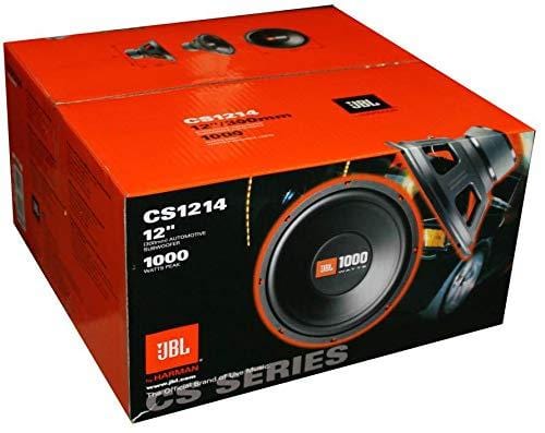 2 JBL CS1214 12" 2000W Car Subwoofers Power Subs Audio Woofers 4 Ohm SVC Black