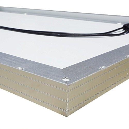 ECO-WORTHY 1KW 10pcs 100 Watts 12 Volts Solar Panel Module for Home Solar System