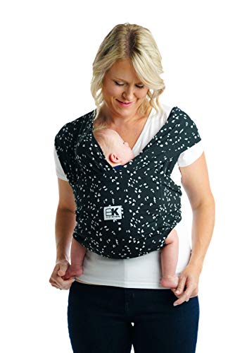 Baby K’tan Print Baby Wrap Carrier, Infant and Child Sling - Simple Wrap Holder for Babywearing - No Rings or Buckles - Carry Newborn up to 35 lbs, Sweetheart, M (W Dress 10-14 / M Jacket 39-42)