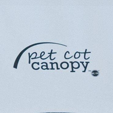 K&H Pet Products Pet Cot Canopy Medium Gray 25" x 32"