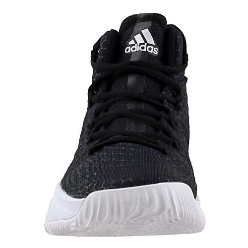 adidas Crazy Explosive 2017 NBA/NCAA Shoe - Men's Basketball 11 Core Black/Silver Metallic/White