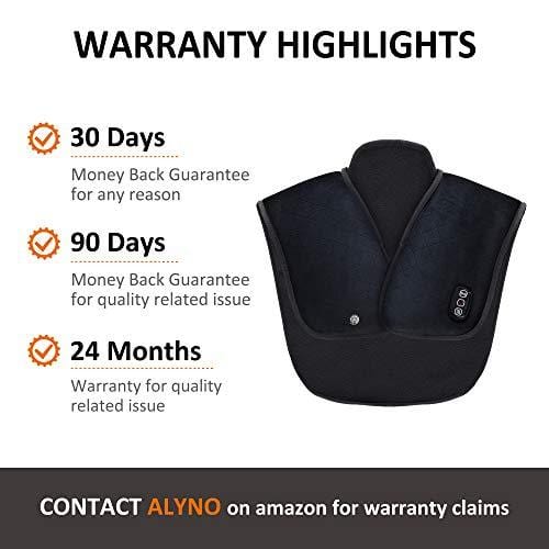 Heating Pad for Neck and Shoulders - Heat Wrap with Adjustable Heated Levels & Vibration Massage for Neck and Shoulder Back Pain Relief, Heating Pad with Auto Shut Off AL661