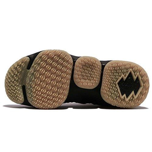 Nike Kid's Lebron XV GS, Black/Black/Gum, Youth Size 5