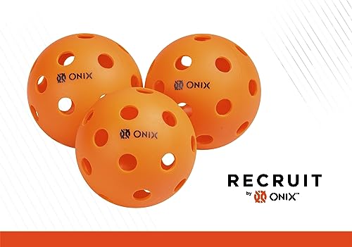 ONIX Recruit Indoor Pickleball Ball, 3