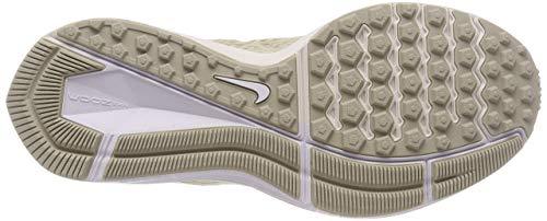 Nike Women's Air Zoom Winflo 5 Running Shoe, Phantom/Metallic Gold-String-White, 9.5