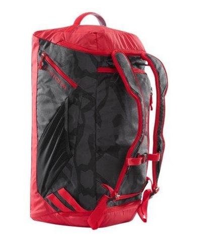Under Armour Storm Contain Backpack Duffle II, Black /Risk Red, One Size
