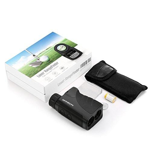 Naturalife Golf Laser Rangefinder, Hunting Laser rangefinder, Multifunctional Vertical Range Finder for Outdoor Activities, 656 Yard Range