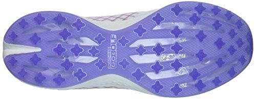 Skechers Performance Women's Go Eagle Rival Golf-Shoes,white/lavender,10 M US
