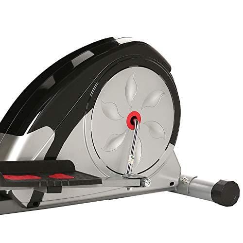 Fast 88 Portable Elliptical Machine Fitness Workout Cardio Training Machine, Magnetic Control Mute Elliptical Trainer with LCD Monitor,Top Levels Elliptical Machine Trainer (Grey)