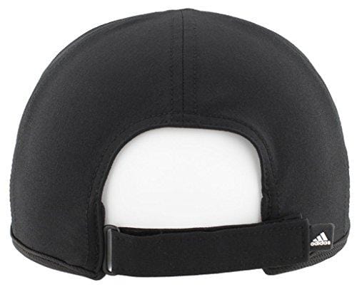 adidas Men's Superlite Relaxed Adjustable Performance Cap, Black/White, One Size [product _type] adidas - Ultra Pickleball - The Pickleball Paddle MegaStore