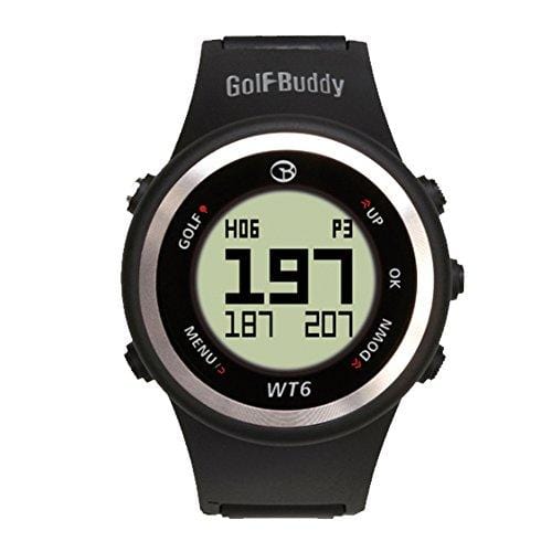 GolfBuddy WT6 Golf GPS Watch, Black