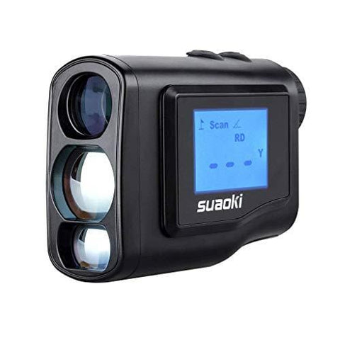 SUAOKI Digital Laser Rangefinder Scope (Range : 4.4 Yard- 656 yard/600M) with Golf Distance Correction, Fog Mode and LCD Screen Display