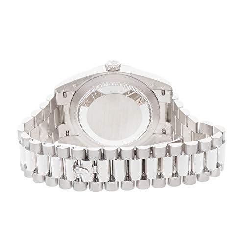 Rolex Day-Date Mechanical (Automatic) Ice Blue Dial Mens Watch 228206 (Certified Pre-Owned)