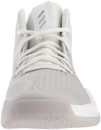 adidas Performance Men's Mad Bounce Basketball Shoe, Ftwr White, Chalk Pearl s, Crystal White s, 11.5 M US