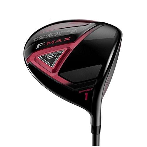 Cobra Women's 2018 F-Max Offset Women's Driver Black-Raspberry, Right Hand, Graphite, 15, degrees, Ladies