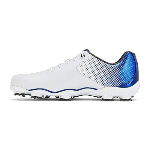 FootJoy Men's D.N.A. Helix-Previous Season Style Golf Shoes White 13 M Electric Blue, US [product _type] FootJoy - Ultra Pickleball - The Pickleball Paddle MegaStore