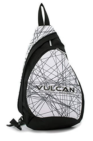 Vulcan Pickleball Sling Bag (Black Lazer)