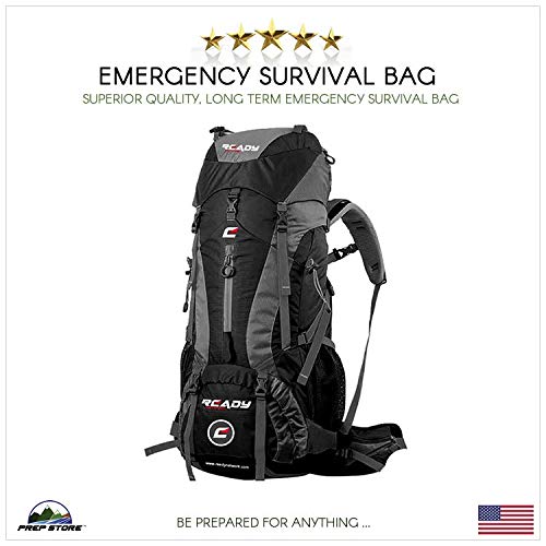 Prep Store - Quick - Emergency Survival Pack - Survival Kit - Bugout Bag - Hurricane Emergency Kit - Survival Bag - Bug Out Bag (Quick Kit)