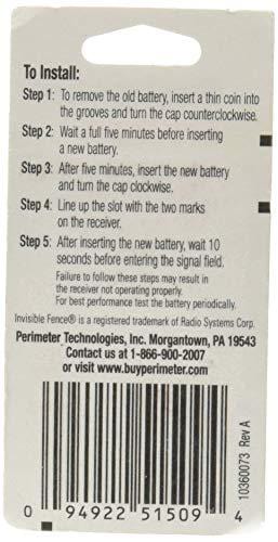 Invisible Fence Compatible R21, R22, R51 and Microlite Dog Collar Battery