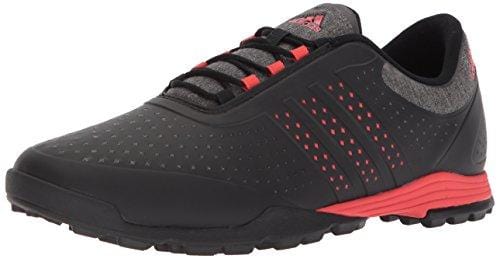 adidas Women's Adipure Sport Golf Shoe, Core Black/Real Coral, 7 Medium US [product _type] adidas - Ultra Pickleball - The Pickleball Paddle MegaStore