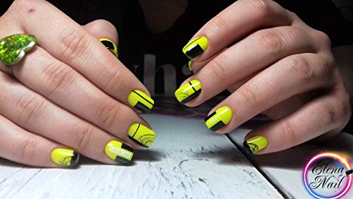 ROSALIND Spider Gel Creative Wire Drawing Nail Gel Point Line Web Painting Polish 5ml 6pcs/Set (Spider Gel)