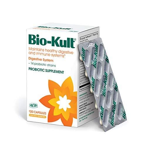 Bio-Kult Advanced 14 Strain Probiotic Supplement  - Probiotics for Maintaining Healthy Digestive and Immune Systems - Pack of 120 Capsules