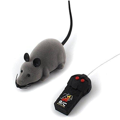 Patgoal Rat Toy for Cat, RC Funny Wireless Electronic Remote Control Mouse Rat Pet Toy for Cats Dogs Pets