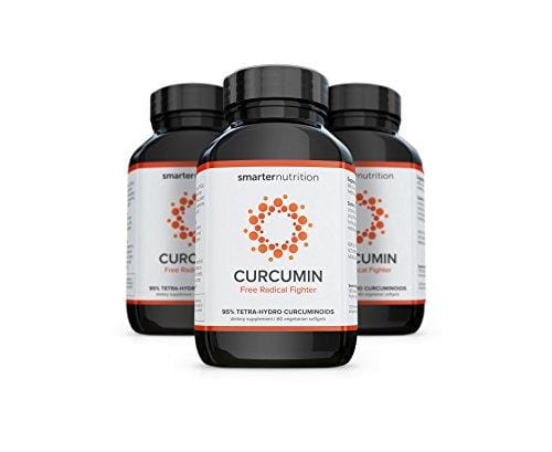Smarter Turmeric Curcumin - Potency and Absorption in a SoftGel | The Most Active Form of Curcuminoid Found in the Turmeric Root | 95% Tetra-Hydro Curcuminoids (180 Count - 3 Month Supply)