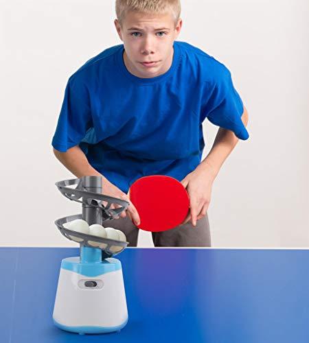 Tennis Ball Machine for Table Tennis: Tennis Ball Launcher for Kids - Ping Pong Pitcher- Enhances Kids' Batting Skills - Safe and Suitable for Indoor and Outdoor Games