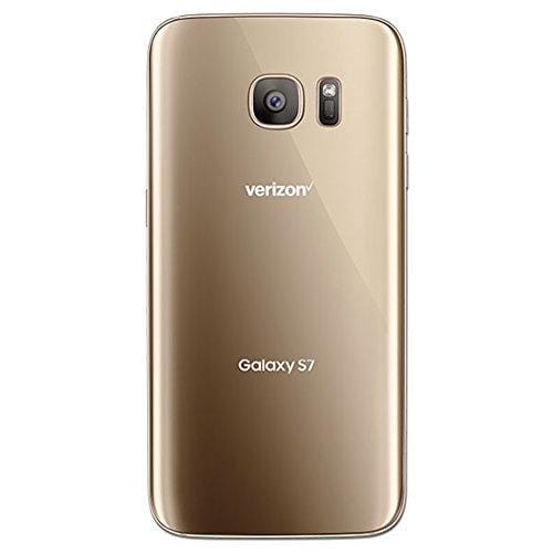 Samsung Galaxy S7 G930V 32GB, Verizon, Gold Platinum, Unlocked Smartphones (Renewed)