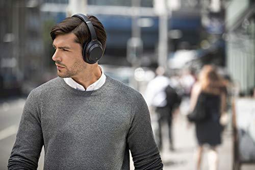 Sony Noise Cancelling Headphones WH1000XM3: Wireless Bluetooth Over the Ear Headphones with Mic and Alexa voice control - Industry Leading Active Noise Cancellation - Black
