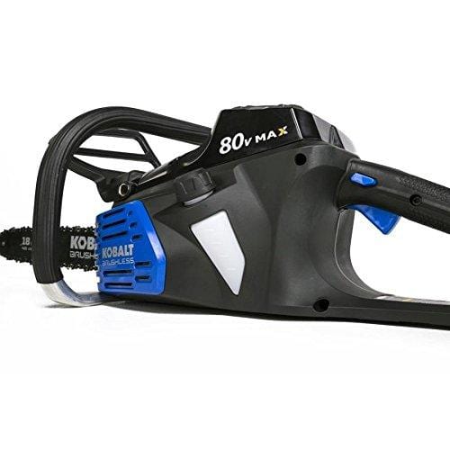 Kobalt 80-volt Lithium Ion 18-in Brushless Cordless Electric Chainsaw (Chainsaw Only, Battery/Charger Not Included)