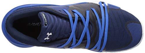 Under Armour Men's Spawn Low Basketball Shoe Academy (400)/Blue Strike 7 M US