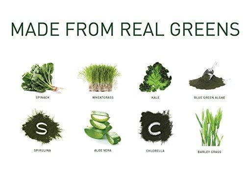 8Greens Effervescent Super Greens Dietary Supplement - 8 Essential Healthy Real Greens in One (6 Tubes / 60 Tablets)