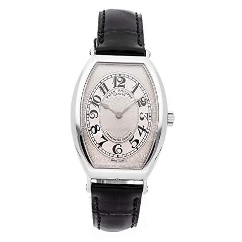 Patek Philippe Gondolo Mechanical (Hand-Winding) Silver Dial Mens Watch 5098P-001 (Certified Pre-Owned)