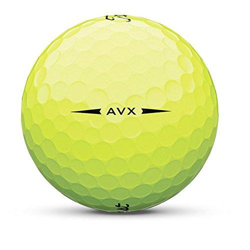 Titleist AVX Golf Balls, Yellow (One Dozen)