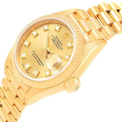 Rolex Datejust Automatic-self-Wind Female Watch 69178 (Certified Pre-Owned)