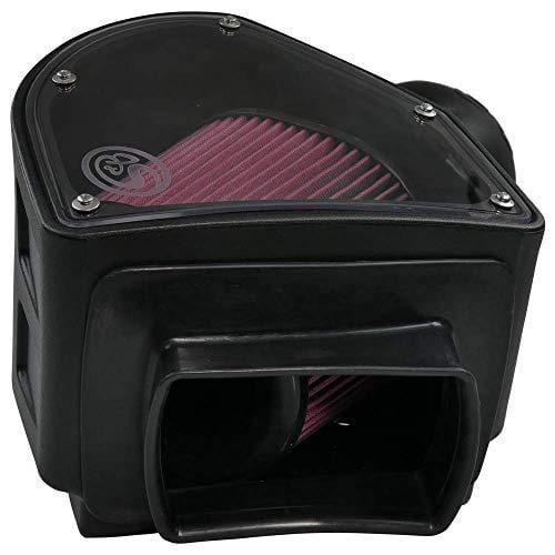 S&B Filters 75-5090 Cold Air Intake For 1994-2002 Dodge Ram Cummins 5.9L (Oiled Cleanable, 8-ply Cotton Filter)